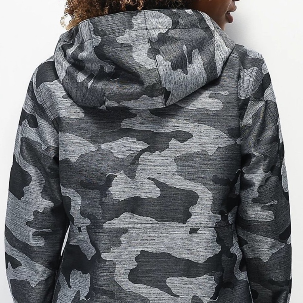 Aperture Aster Grey Camo 10K Snowboard Jacket size XS - Picture 3 of 6